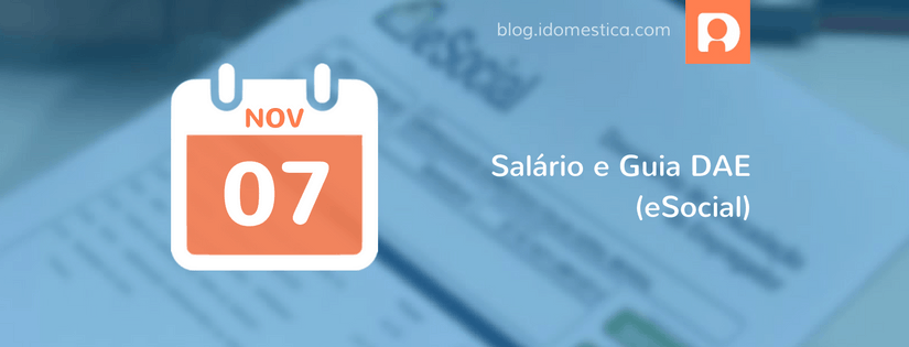 Empregada Doméstica: Salário e guia DAE vencem hoje Salário e Guia DAE (eSocial) vence hoje