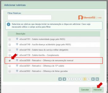 Como pagar salário retroativo no eSocial