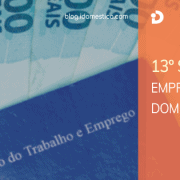 13º Salário de empregada doméstica