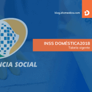 INSS Doméstica 2018 - Nova tabela em vigor altera a faixa do salário de contribuição em 2018. Quem recebe até R$1.693,72 irá contribuir com 8% para o INSS. Reajuste foi de 2,07%