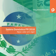 Salário Doméstica Paraná (PR) 2018