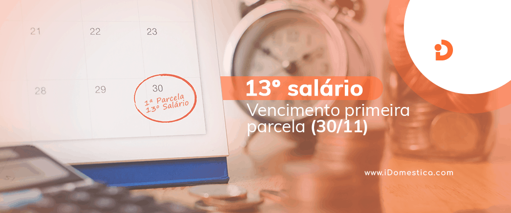 ecimo terceiro doméstica - primeira parcela