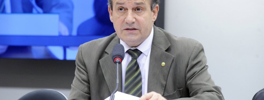 Deputado Pompeo de Mattos, relator do projeto