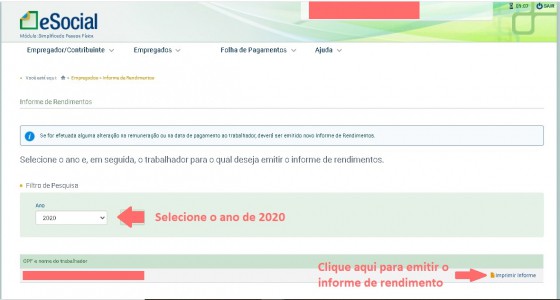 Informe de Rendimentos da Empregada Doméstica 2021: Como Gerar? Gerar o Informe de Rendimentos da Empregada Doméstica