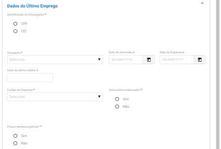 Seguro Desemprego Online - Doméstica Pode Solicitar Benefício passo a passo solicitação seguro desemprego empregada doméstica online 2/4